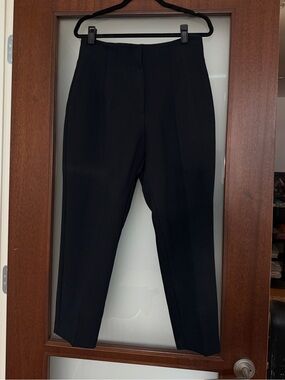 Abercrombie & Fitch Black Straight-Leg Pants